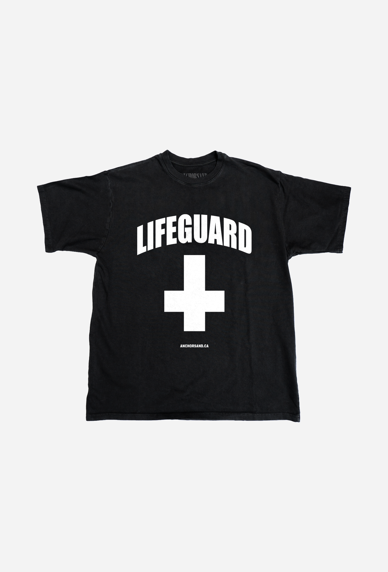 LIFEGUARD BLACK T-SHIRT