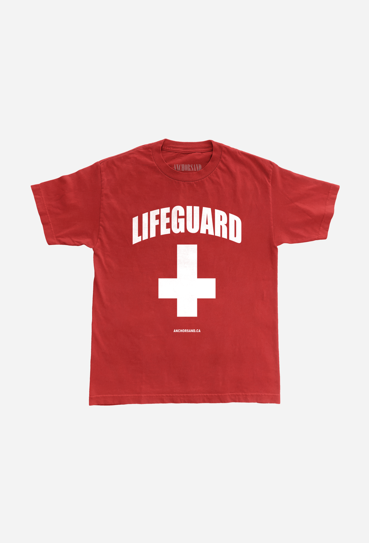 LIFEGUARD RED T-SHIRT