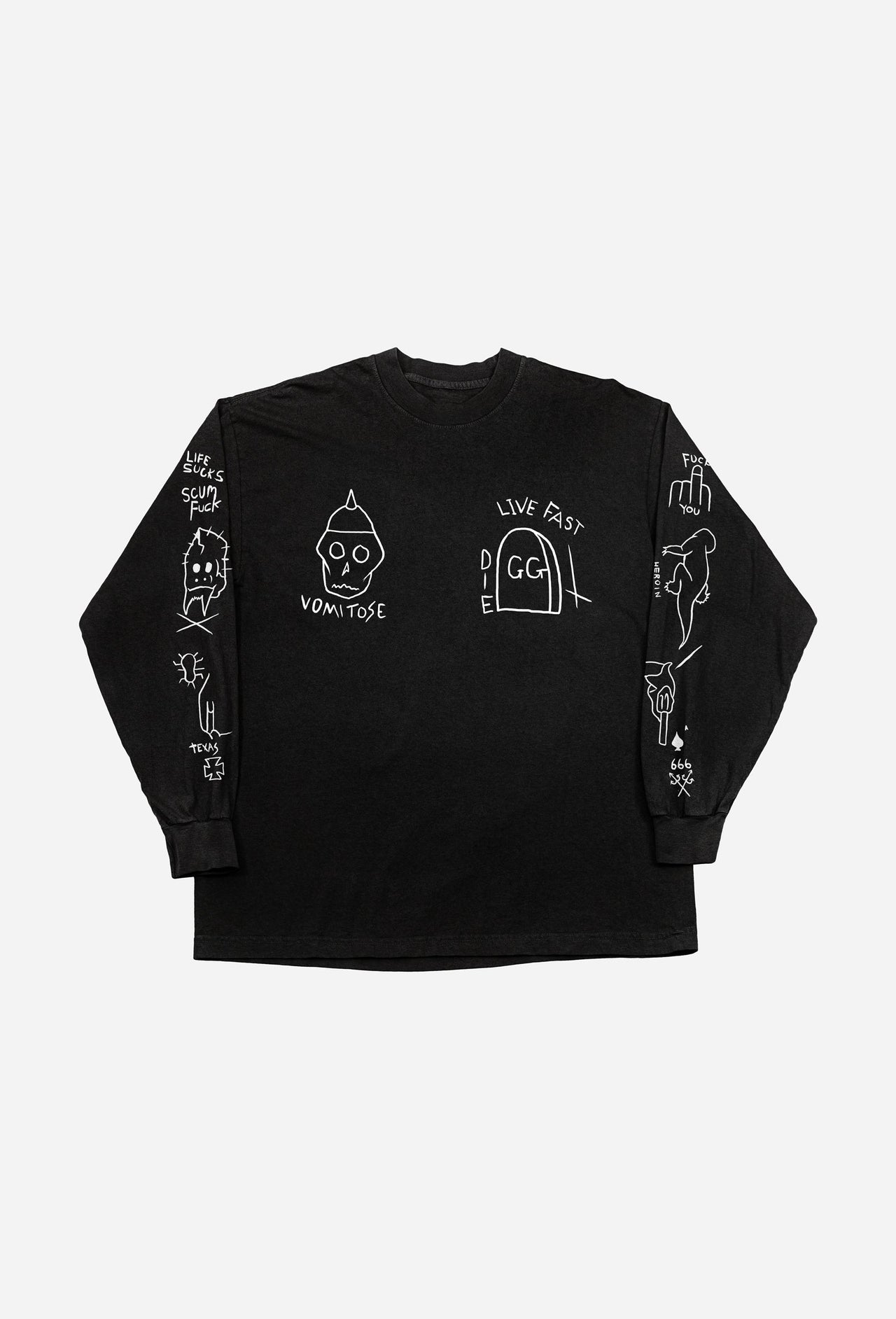 GG ALLIN LONG SLEEVE