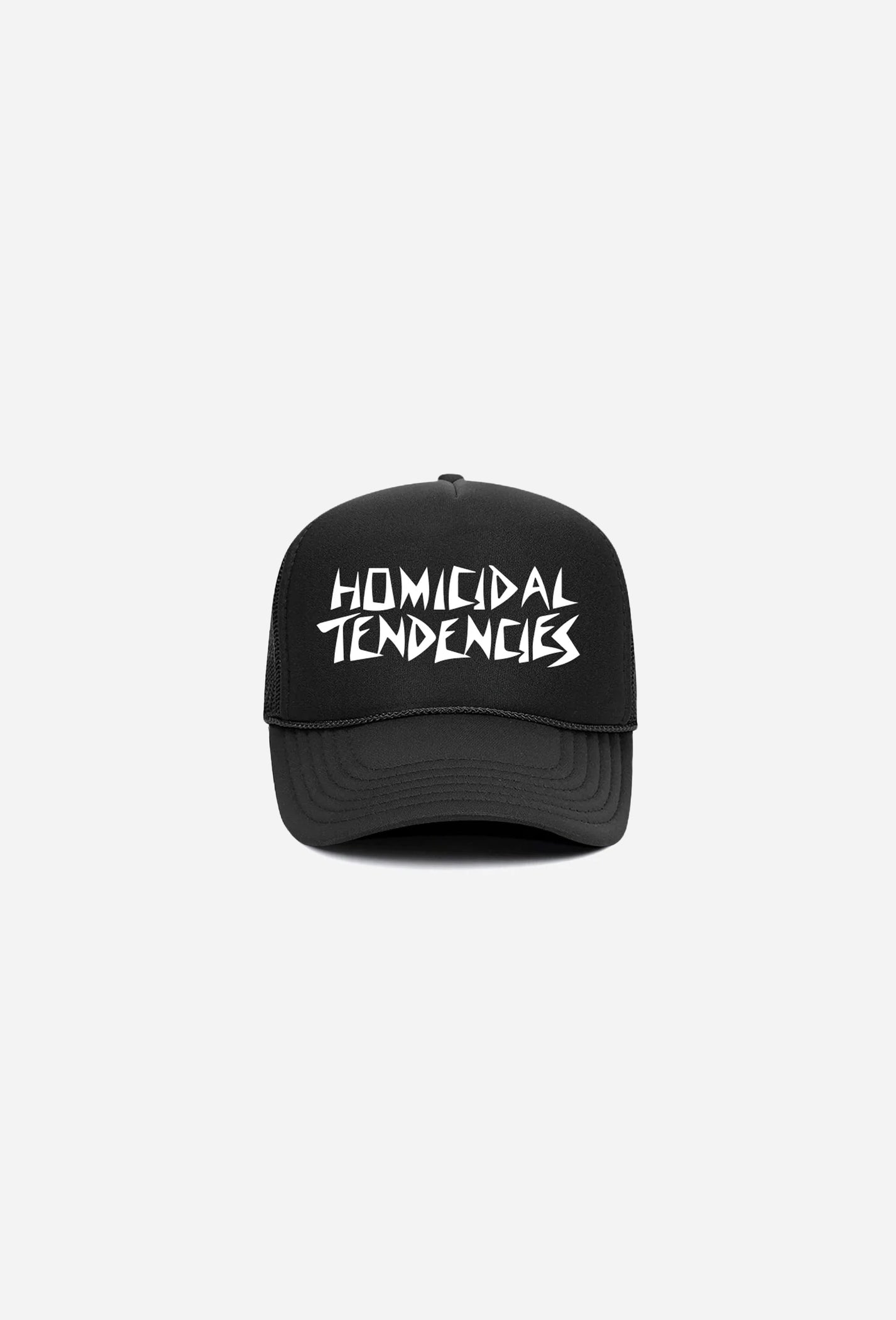 HOMICIDAL TENDENCIES TRUCKER HAT