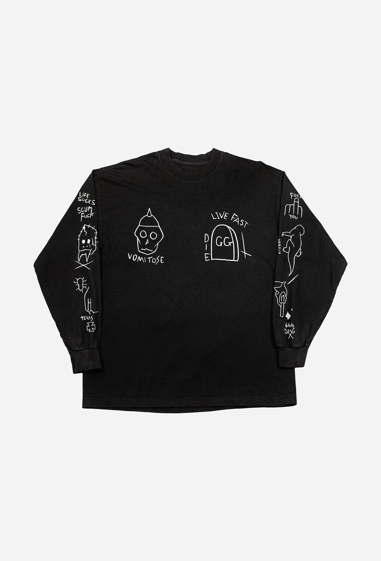 GG ALLIN LONG SLEEVE