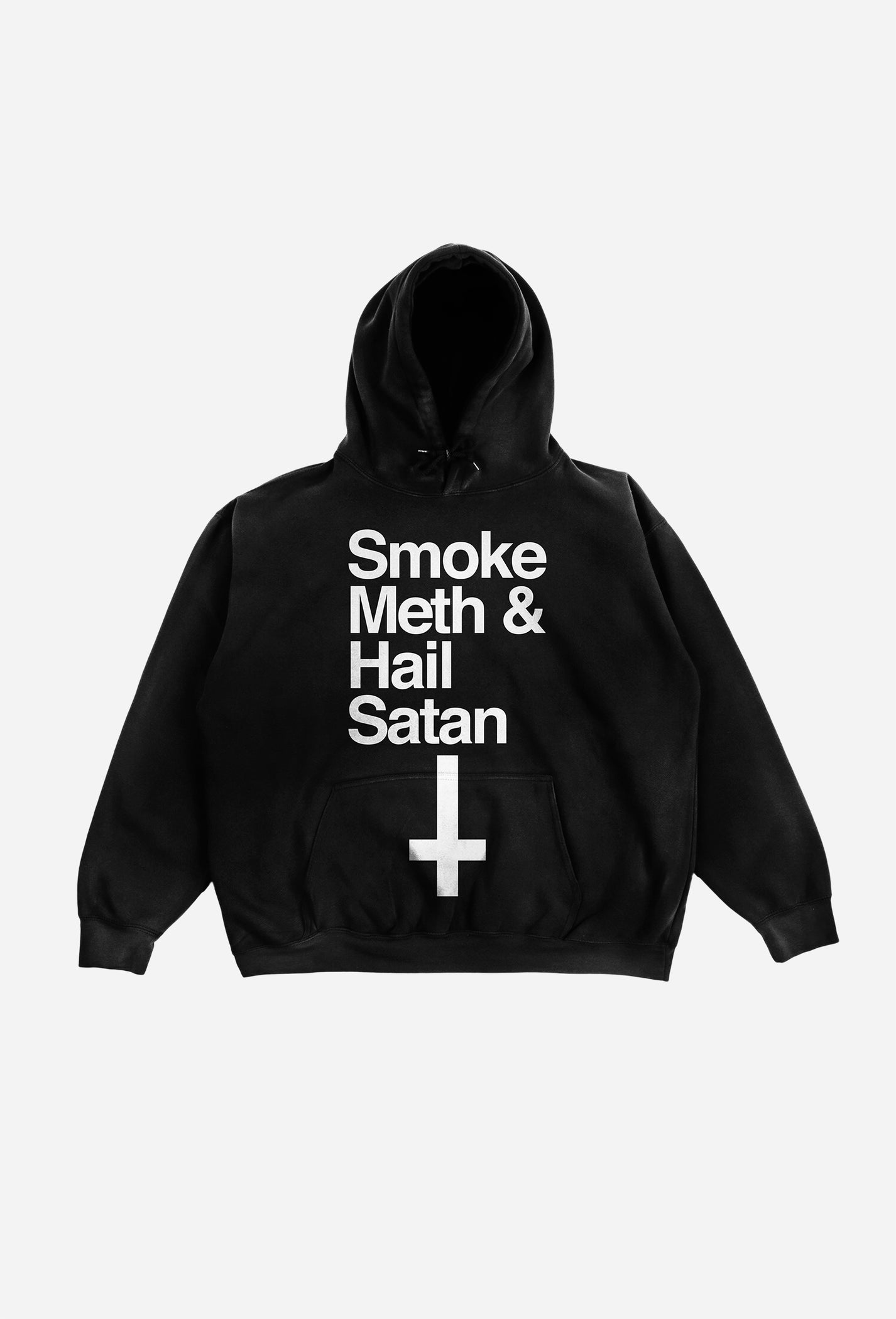 SMOKE METH &amp; HAIL SATAN PULLOVER