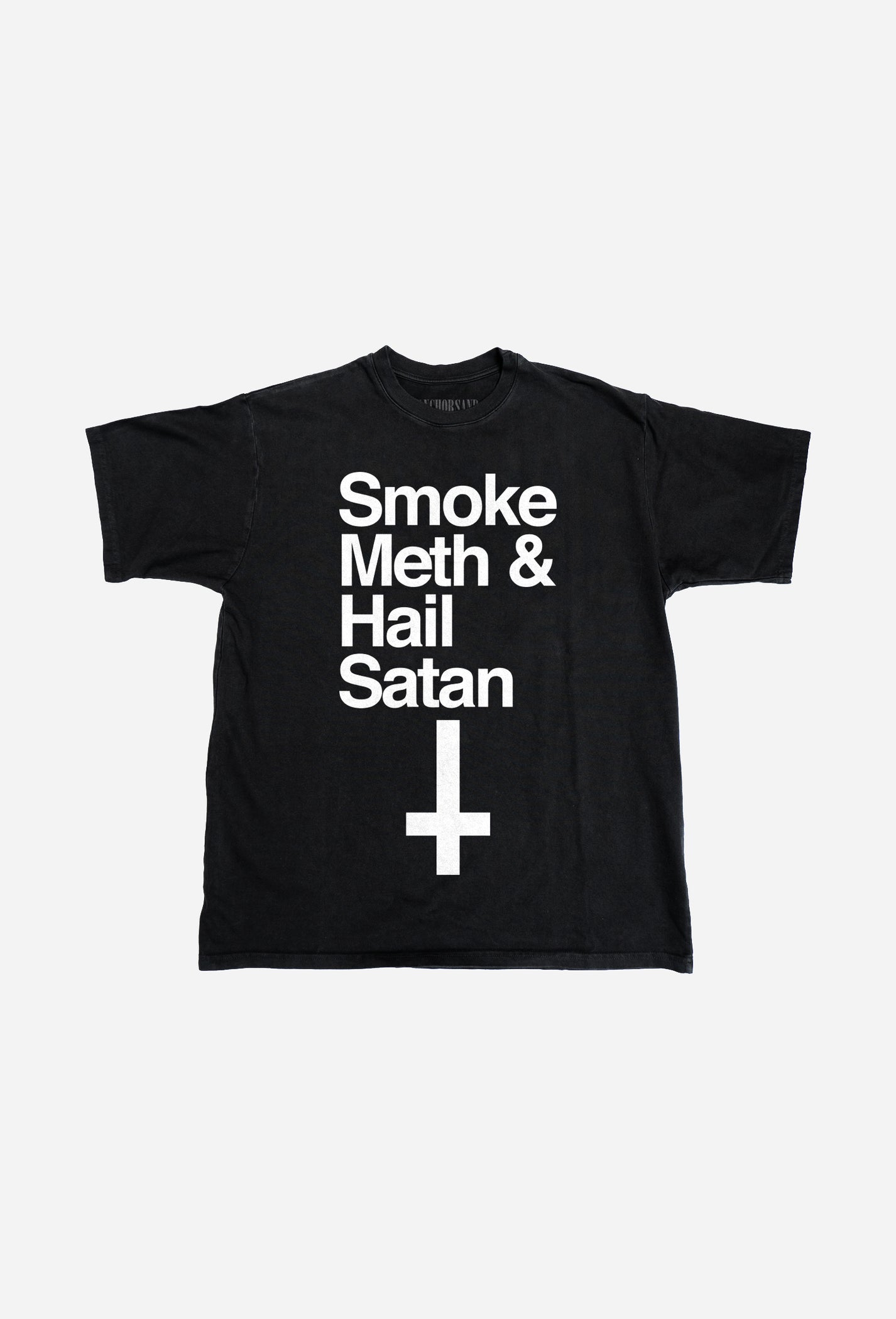 SMOKE METH &amp; HAIL SATAN T-SHIRT
