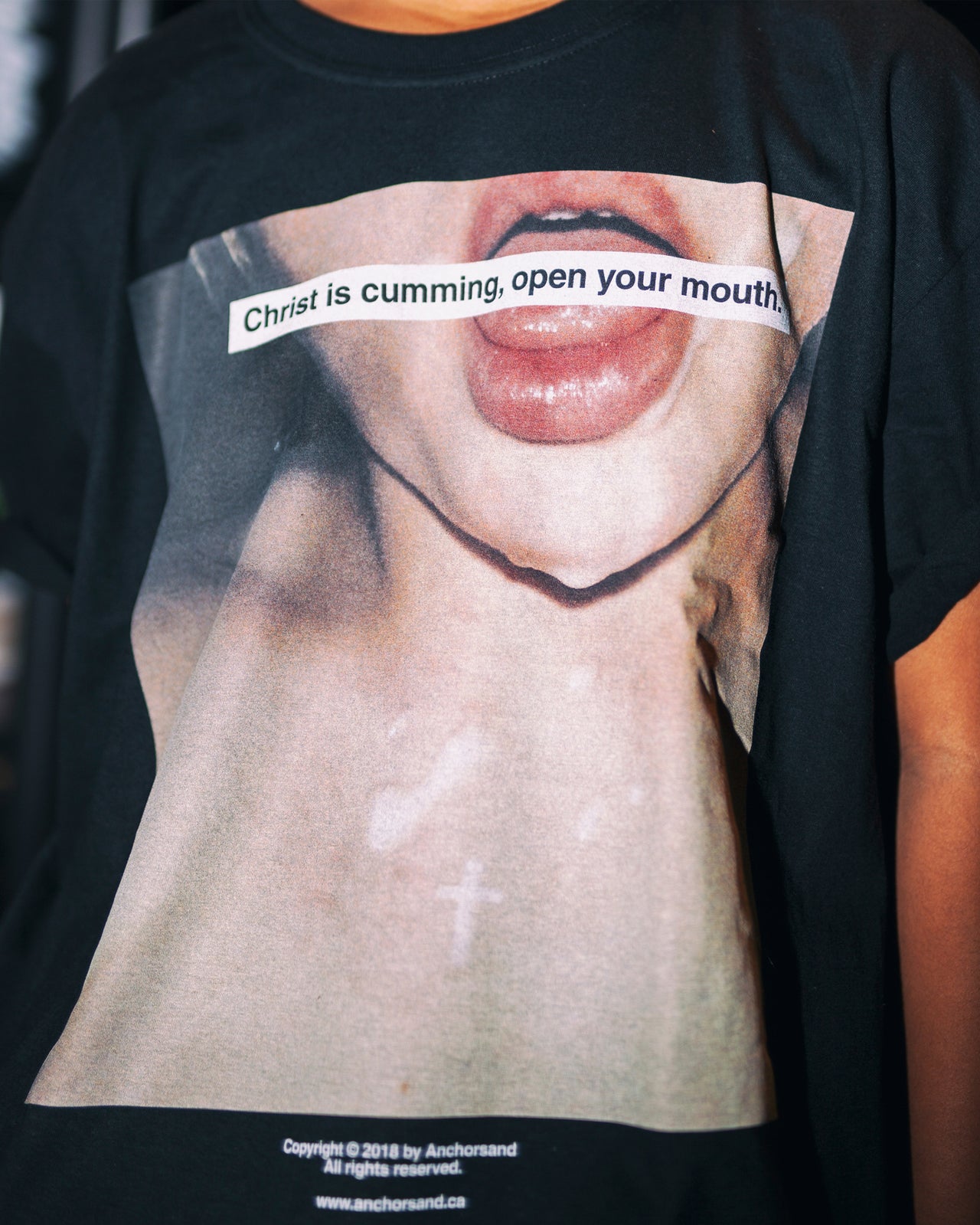 OPEN YOUR MOUTH T-SHIRT